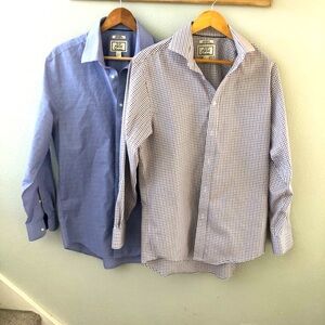 Pair of Jos A Bank dress shirts
